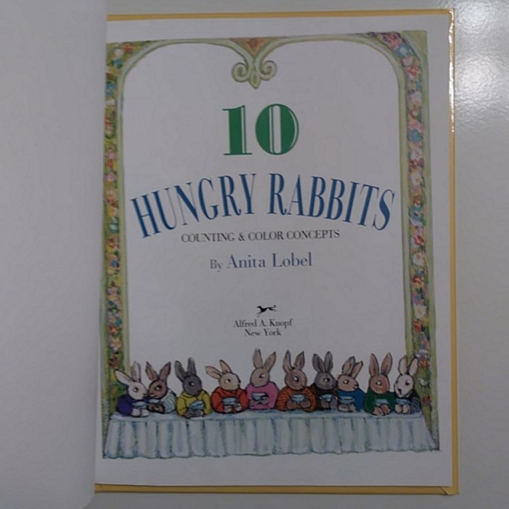 📚 10 Hungry Rabbits Book - Picture 3 of 3